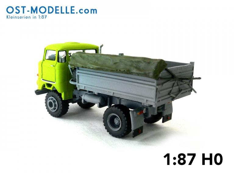 IFA W50LA ND 3-Seitenkipper hoher Bordwand geschl. Plane